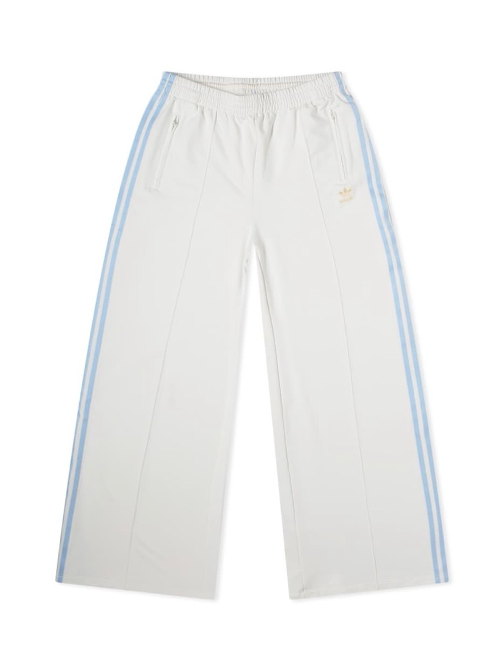 adidas Loose Track Pant with Light Blue Side Stripes